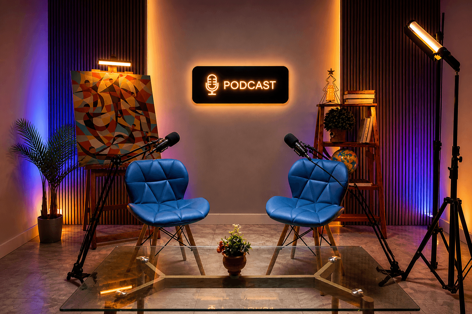 Soundproof Podcast Room